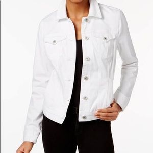 White Denim Jacket